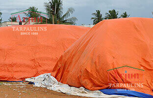 tarpaulin covers for open storage